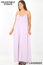 Lilac V-Neck Cami Dress - VOLUME