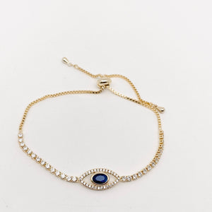 Evil Eye Zircon Bracelet 2