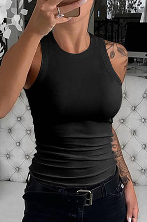 Black Basic Tank Top