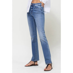 Comfort Straight High Rise Jean