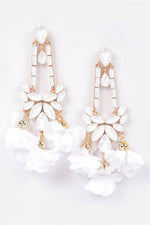 Flower Rhinestone Earring