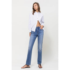 Comfort Straight High Rise Jean