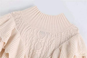 Addison Ruffle Sweater
