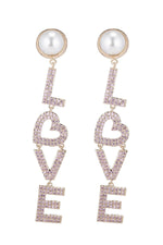 Eye Candy Los Angeles - Love Earrings