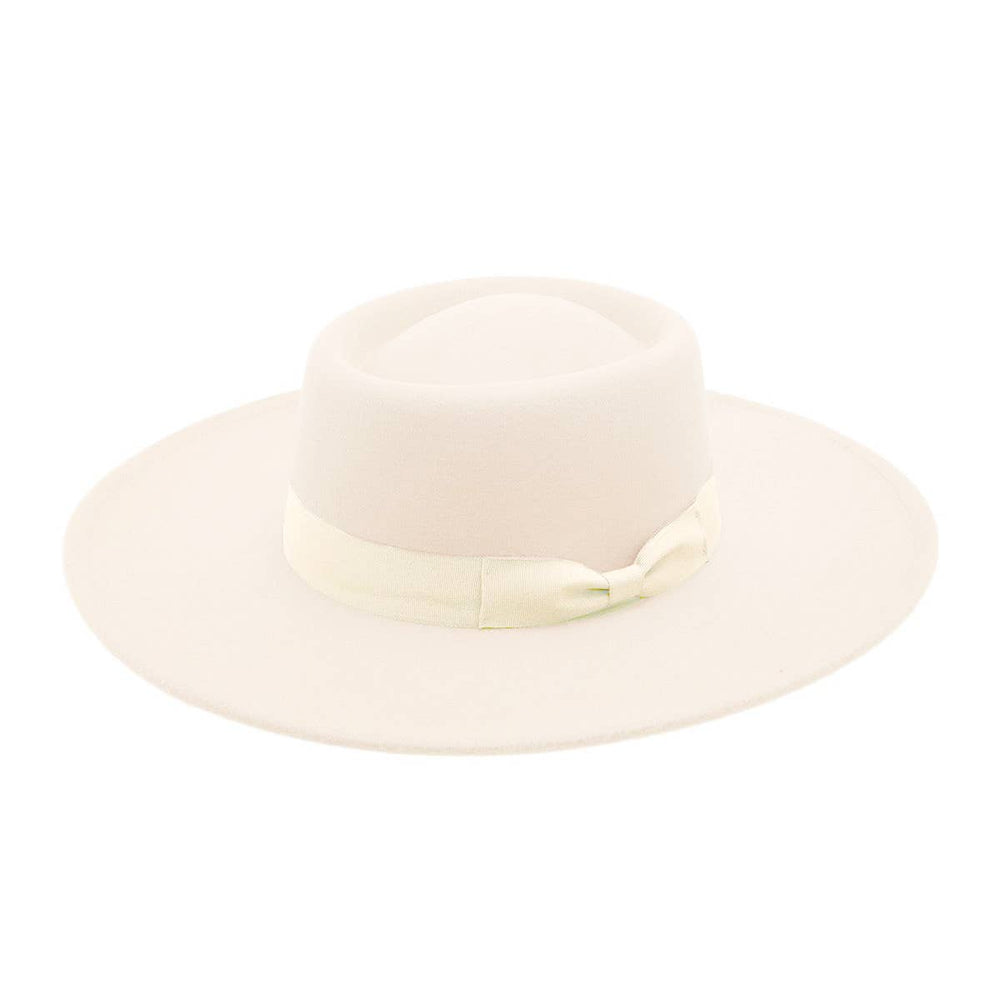 Ivory Felt Hat