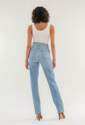 Slim Jean Straight Jean- Bloom