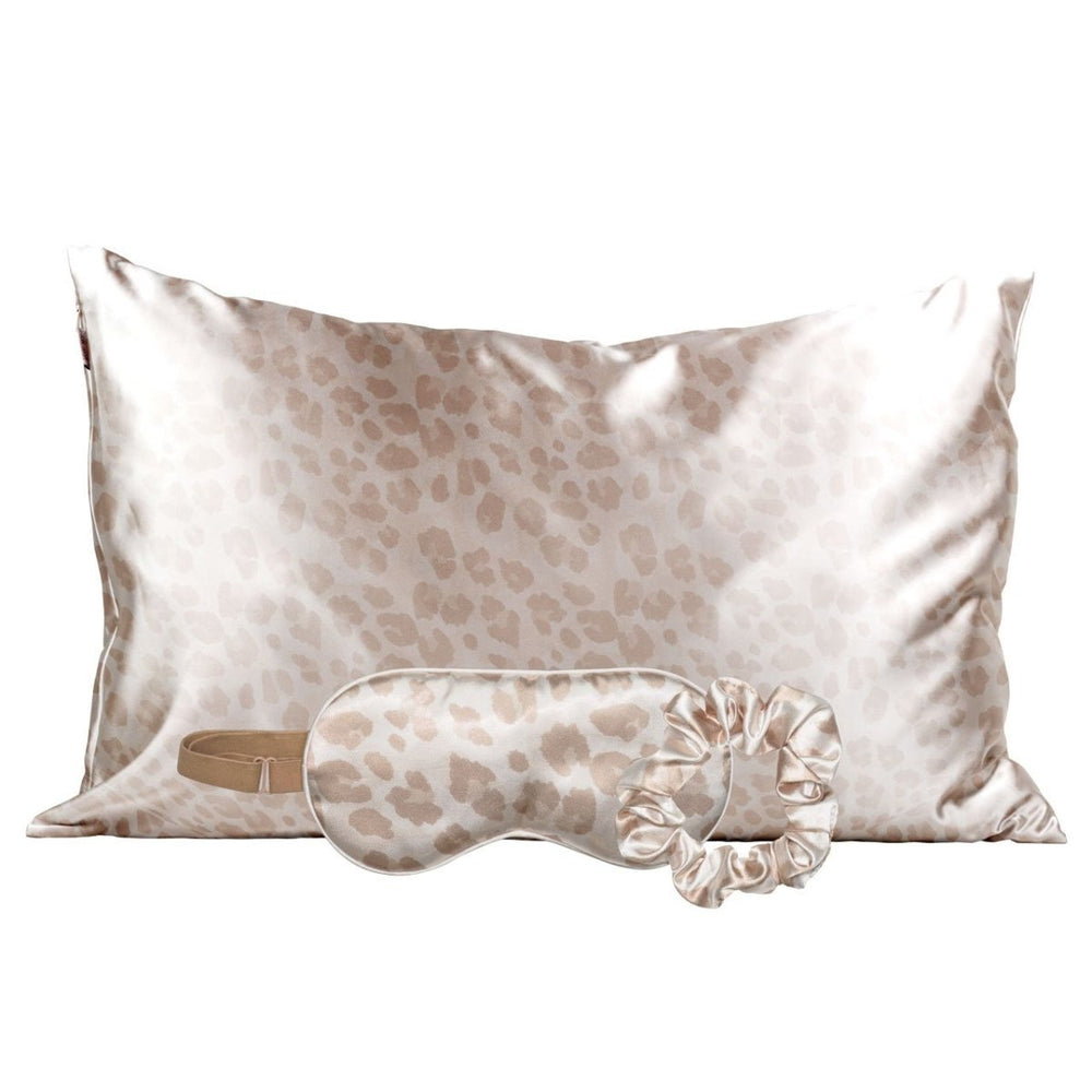 Leopard Satin Sleep Set